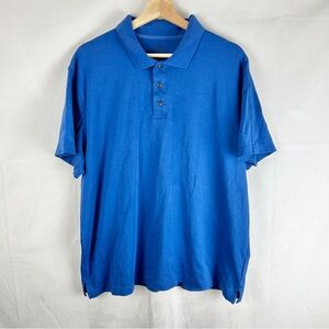 TILLEY Soft Touch Cotton Polo Blue Size XL‎